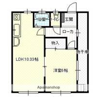 新居ハイツ101の間取り