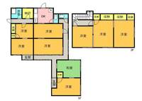 徳島県板野郡板野町那東字大道北(一戸建)の賃貸物件戸建ての間取り