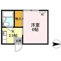 福島ハイツの間取り