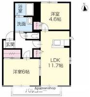 物件の間取り画像