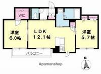 物件の間取り画像