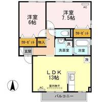シャトーショコラ E棟の間取り