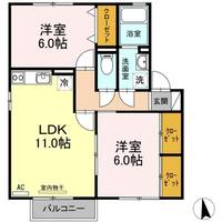 プラザ・ルミエール弐番館 C棟の間取り