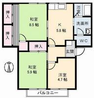 物件の間取り画像