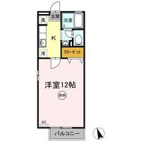 ハイツ田中Ⅱの間取り