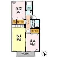シャインポート屋島 B棟の間取り