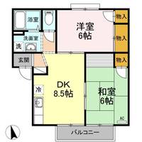 グリーンガーデン A棟の間取り