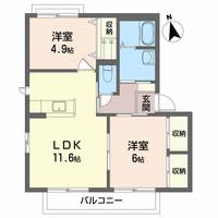 物件の間取り画像