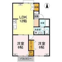 サンハイツM A棟の間取り