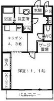 物件の間取り画像