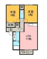 物件の間取り画像