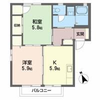 物件の間取り画像