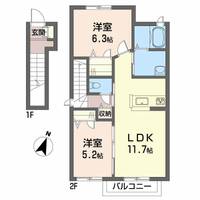 物件の間取り画像