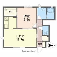 ディアス竹原の間取り