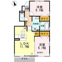 カトレア C棟の間取り