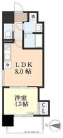 MAYFAIR HONMACHI SQUARE101の間取り