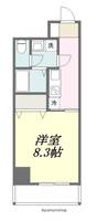 MAYFAIR MATSUYAMASHIEKI SQUARE502の間取り