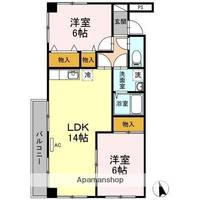 ステーションハウス久米Vの間取り