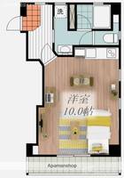 物件の間取り画像