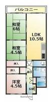 物件の間取り画像