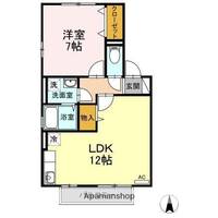 ソレーユ高岡 C棟の間取り