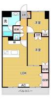 古川ハイム 一番館の間取り