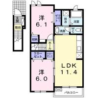 物件の間取り画像