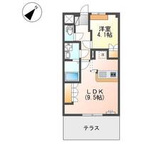 リバティタウン2番館102の間取り