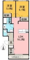 物件の間取り画像