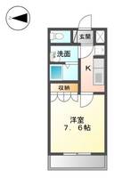 キャッスルリオ203の間取り