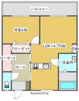 ALTA VISTA 1号棟102の間取り