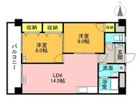 グリーンハイツ南田202の間取り