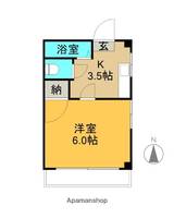 ハイツミーナ401の間取り