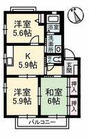物件の間取り画像