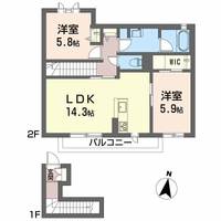 物件の間取り画像