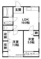 物件の間取り画像