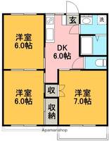 物件の間取り画像