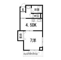 ネオクレメント202の間取り