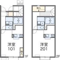 レオネクストグリーンパル野市Ⅲ103の間取り