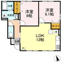 セジュールセントレの間取り