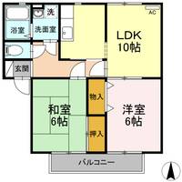 アムール D棟の間取り