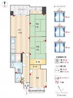 プレイス六本松の間取り