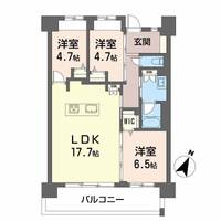 物件の間取り画像