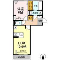 クレシアTの間取り