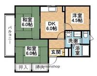 フレグランス202の間取り
