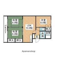 プレリュード篠栗Ⅱ101の間取り