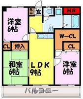 物件の間取り画像