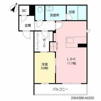 物件の間取り画像