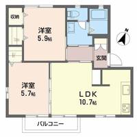 物件の間取り画像