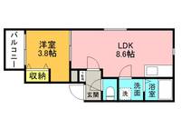 物件の間取り画像